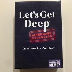 Let's Get Deep card game